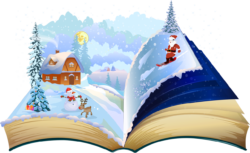 Book, illustration, New year