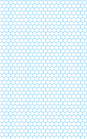 Blue Honeycomb