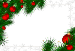 New Year’s text frame