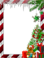 New Year’s vertical frame
