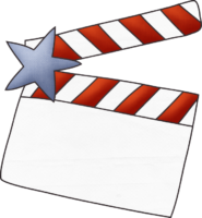 Flapper clipart, movie