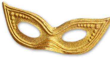 The mask is golden