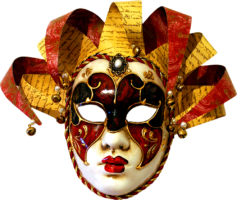 Theatrical face masks