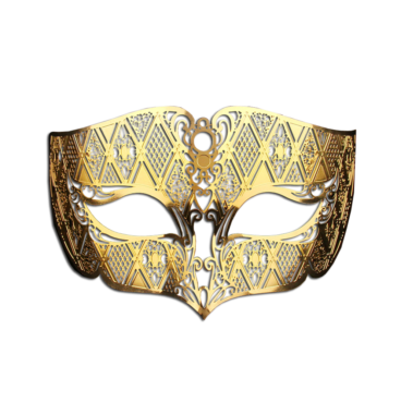Metal Carnival Mask