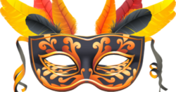 Mask Carnival glasses