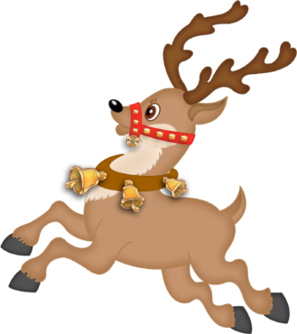 New Year’s deer, Christmas