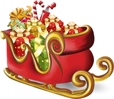 Sleigh, gifts