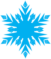 Blue Snowflake