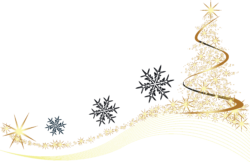 Christmas tree, snowflakes, beautiful