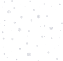 Falling snow, snowflakes