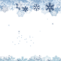 Winter Snowflake Frame