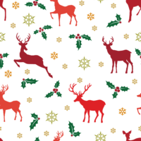 New Year’s patterns with deer