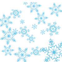 Pattern, snowflakes