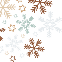 Pattern, snowflakes