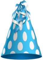 Holiday hat with polka dots
