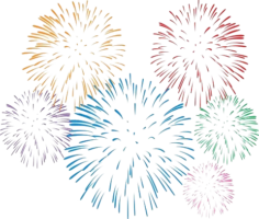 Beautiful fireworks
