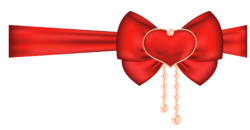 Beautiful red bow