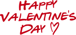 Inscription Valentine’s Day