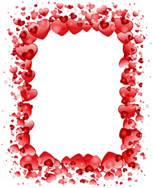 Heart frame for photoshop