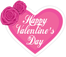 Pink and White Happy Valentine’s Day
