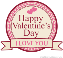 Happy Valentine’s Day template