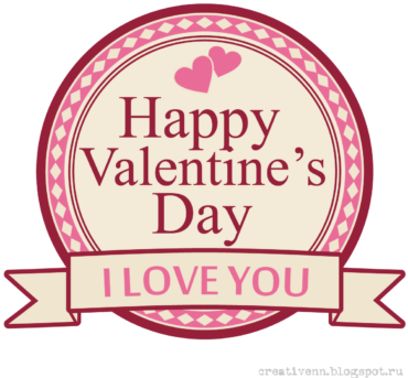 Happy Valentine’s Day template