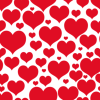 Background with hearts