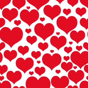 Background with hearts