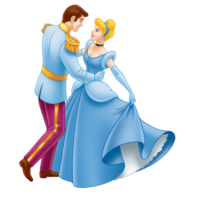 Cinderella and the prince dance