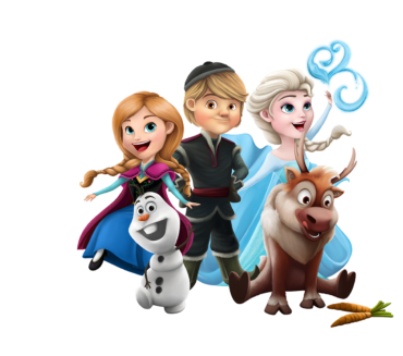 Frozen 2, chibi Heroes