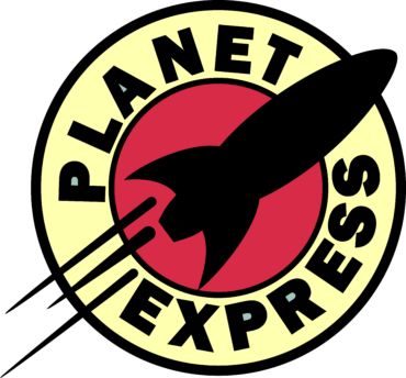 Futurama logo of the planetary Express