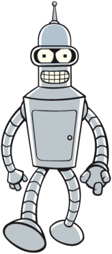 Bender, robot, futurama