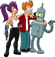 Futurama cartoon characters