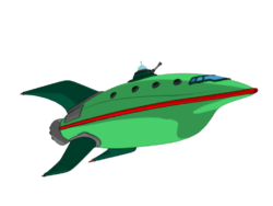 The Futurama Ship