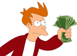 Fry futurama money