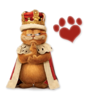 Garfield is the king
