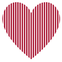 Optical illusion of the heart