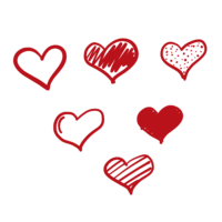 Love doodle icon