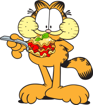 Garfield the Cat drawing