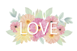 The inscription Love