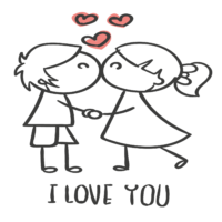 Couple kissing
