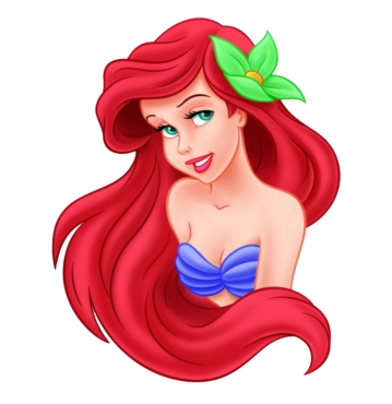 Ariel princess, cartoon, disney