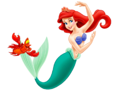 Ariel, Flounder, Sebastian