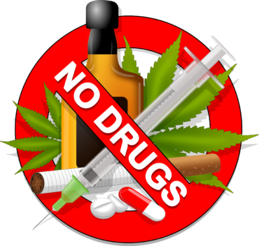 Stop drugs icon
