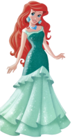 Ariel cartoon, princess