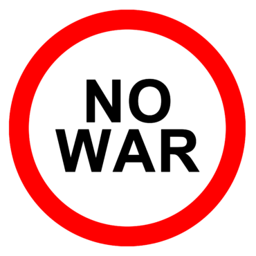 No war badge, logo