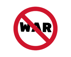 The No to War sign