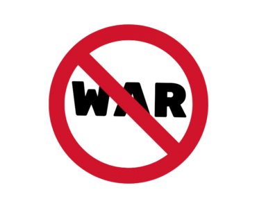The No to War sign