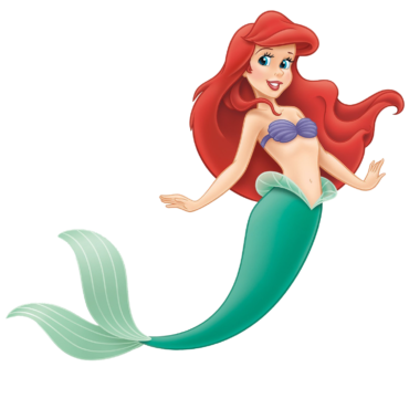 Ariel cartoon, characters, disney