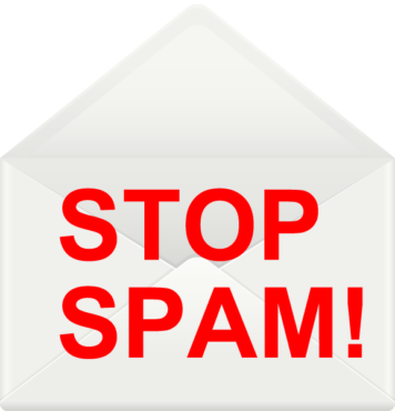 Stop spam logo